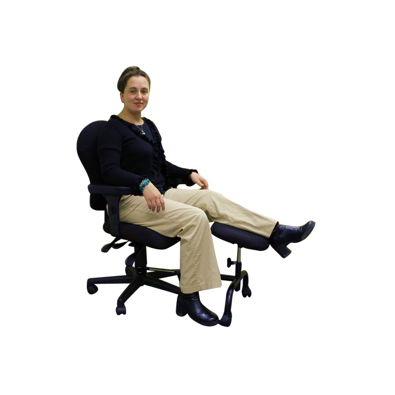ErgoUP Curve Universal Leg Rest for Office Chair Elevating Your Legs at  Your Desk