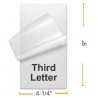 Third Letter Laminating Pouches