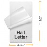 Half Letter Laminating Pouches