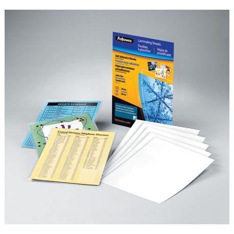100 Cold Laminating Pouches - Letter Size - 9" x 11.5"