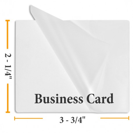 thumbnail image 2 of Business Card Laminating Pouches 3 Mil - 500 Pack For Professional Cards 2 of 12