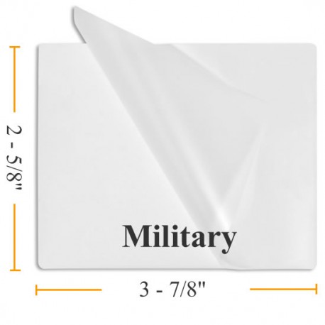 Government Size Lamination Pouches