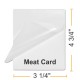10 MIL 3 1/4" x 4 3/4" Meat Card Laminating Pouches