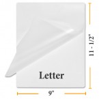 9" x 11 1/2" Letter Laminating Pouches